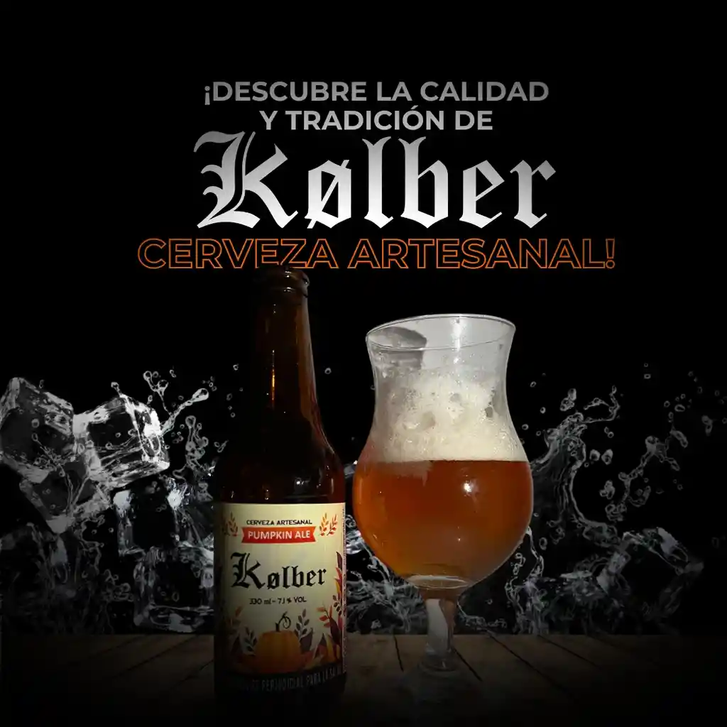Cerveza Artesanal Kolber Pumpkin Ale 330 Ml