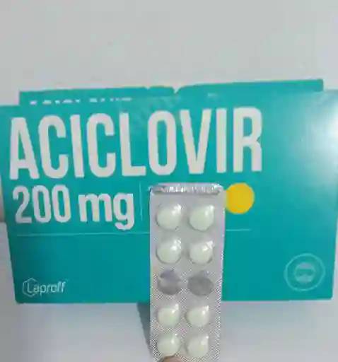 Aciclovir 200 Mg X 8 Tabs