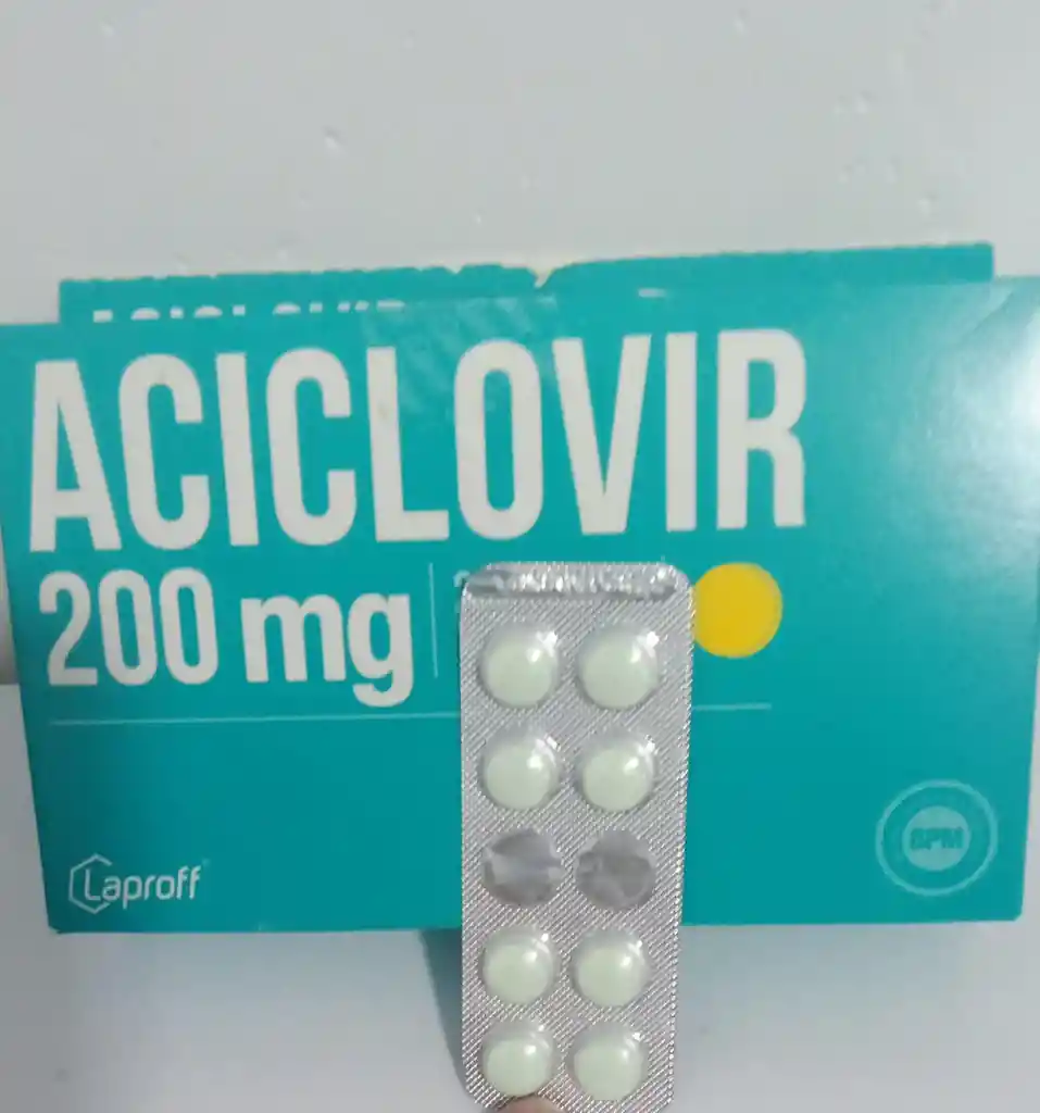 Aciclovir 200 Mg X 8 Tabs