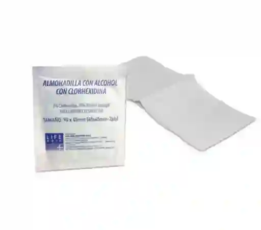 Almohadilla Con Alcohol Con Clorhexidina X 1 Sobre