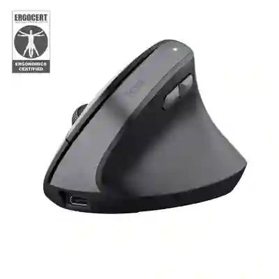 Mouse Trust Bayo Ii Inalámbrico Diseño Vertical Con Batería De Litio Recargable