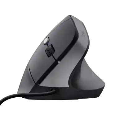 Mouse Trust Bayo Ii Alámbrico Diseño Vertical