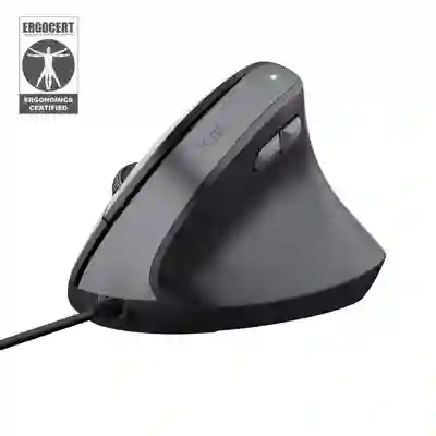 Mouse Trust Bayo Ii Alámbrico Diseño Vertical