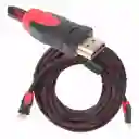 Cable Hdmi 30 Metros Con Doble Filtro Full Hd Mallado