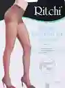 Media Velada Pantalon Seda Fria Color Negro Talla L Marca Ritchi
