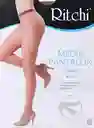Media Velada Pantalon Seda Fria Color Canela Talla L Marca Ritchi