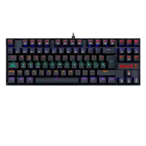 Teclado Gamer Mecánico Redragon K552 Kumara Iluminación Rgb Switch Blue