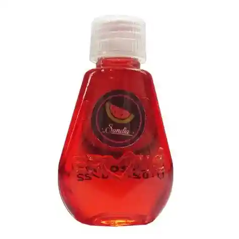 Aceite Sandia Caliente Saborizado Con Dados 13 Ml Marca Erotic