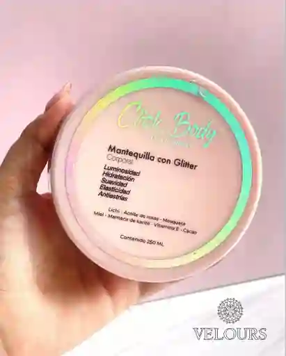 Mantequilla Con Glitter Corporal Click Hair