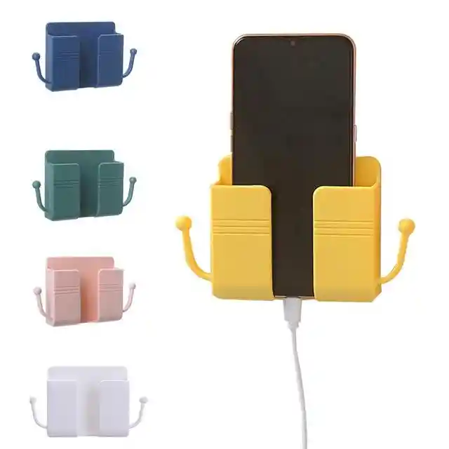 Soporte Multifuncional Para Celulares, Controles Remotos Y Otros Objetos - Amarillo