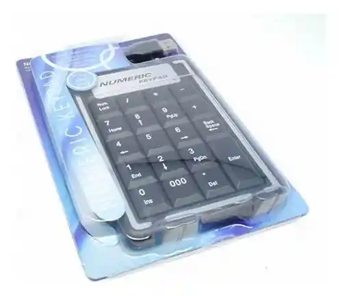 Teclado Numerico Para Portatil O Usb Cable Alambrico