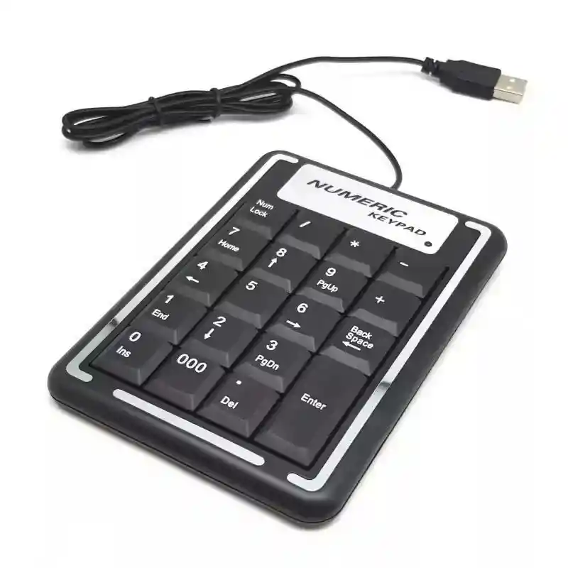Teclado Numerico Para Portatil O Usb Cable Alambrico