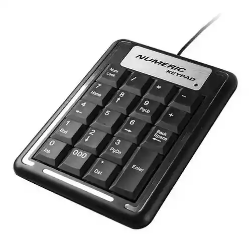 Teclado Numerico Para Portatil O Usb Cable Alambrico