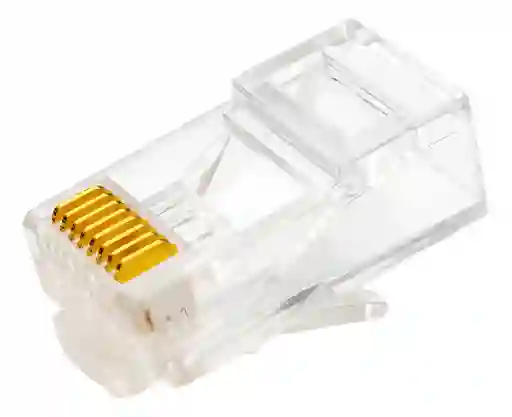 Conector De Red Rj45 Bolsa X100 Piezas Cat5 Terminal Rj45