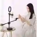 Aro De Luz Con Soporte Para Celular Y Micrófono | Soporte M16