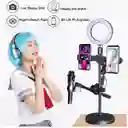 Aro De Luz Con Soporte Para Celular Y Micrófono | Soporte M16