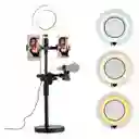 Aro De Luz Con Soporte Para Celular Y Micrófono | Soporte M16