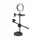 Aro De Luz Con Soporte Para Celular Y Micrófono | Soporte M16