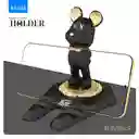 Soporte Base Celular Escritorio Figura Estatua Oso Kawaii