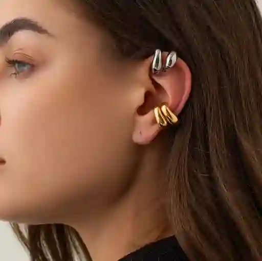 Earcuff Kaori Silver