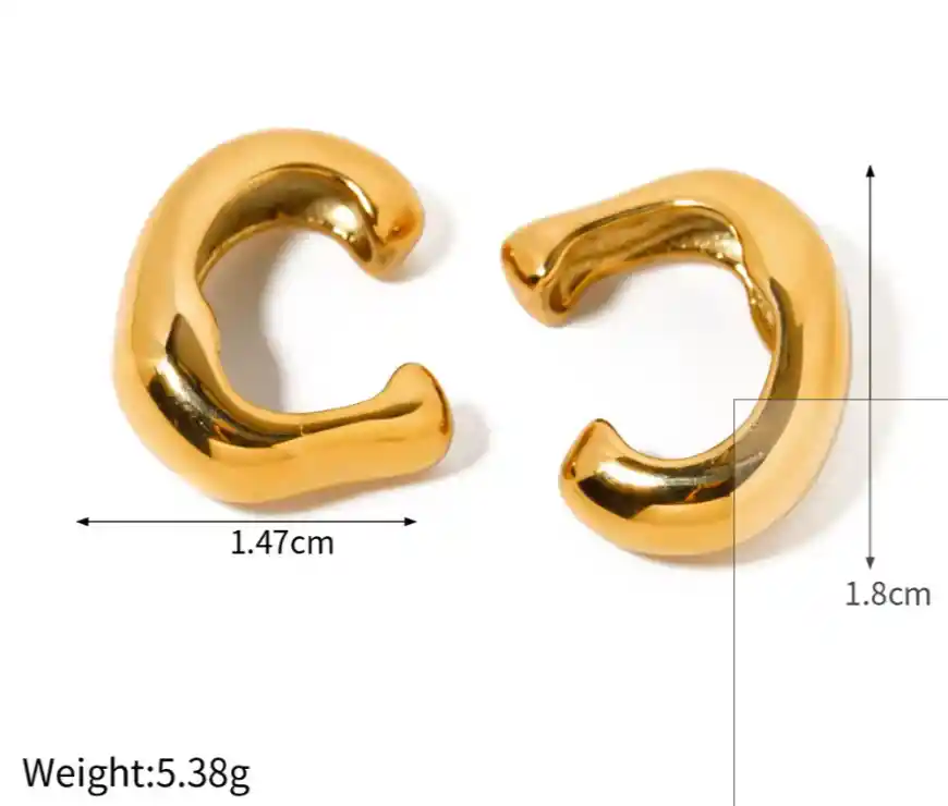 Earcuff Kaori Gold