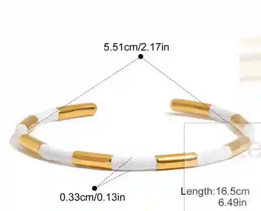 Pulsera Tamar Blanco