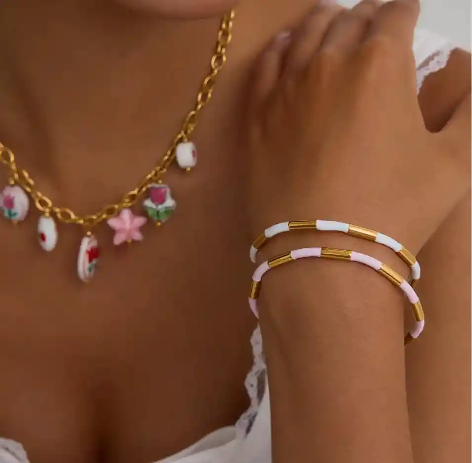 Pulsera Tamar Blanco