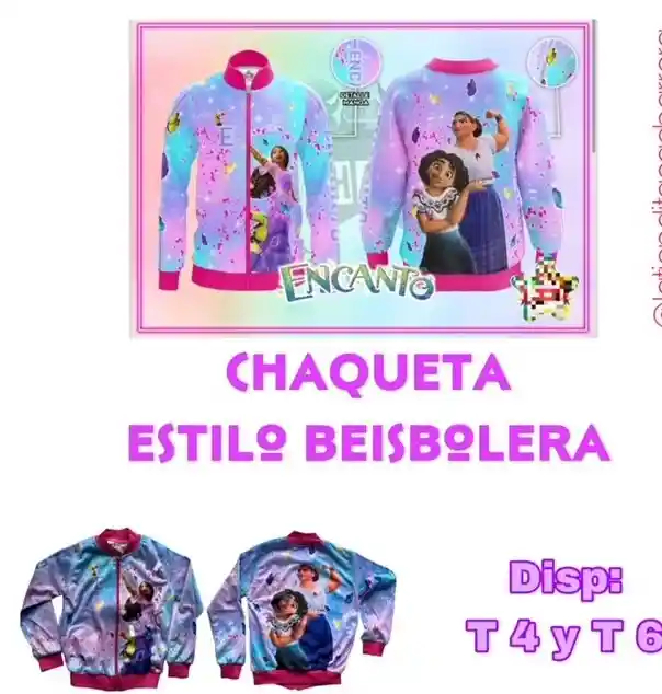 Chaqueta De Encanto Para Niñas Talla 6