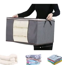 Caja Organizadora Almacenamiento Cubrelechos Sabanas 60x40x35cm