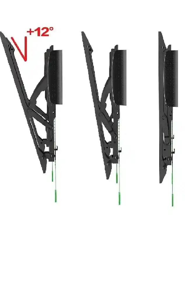 Soporte Fijo Inclinado Para Tv 32-55 North Bayou Nb C2-t Color Negro