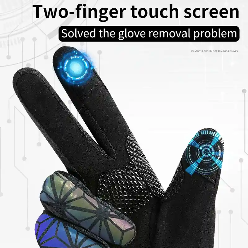 Guantes Impermeables 100% Relfectivos Moto Termicos Pz03w Disponible Talla S, Xs, Xl Y Xxl