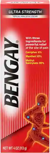 Bengay Crema Analgésica Para Alivio De Dolor 113g