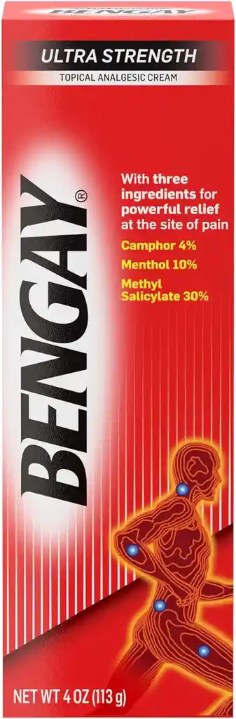 Bengay Crema Analgésica Para Alivio De Dolor 113g