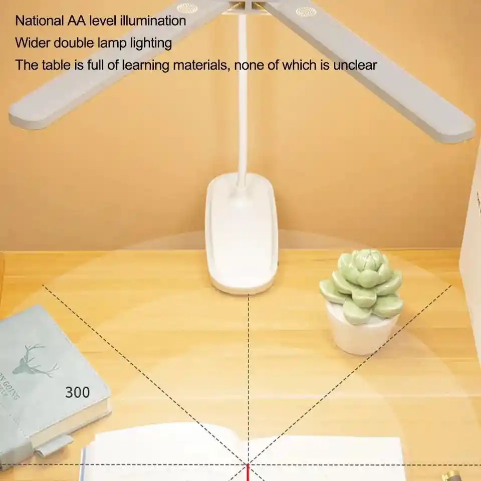 Lámpara Luz Led Con Clip | Recargable Y Ajustable