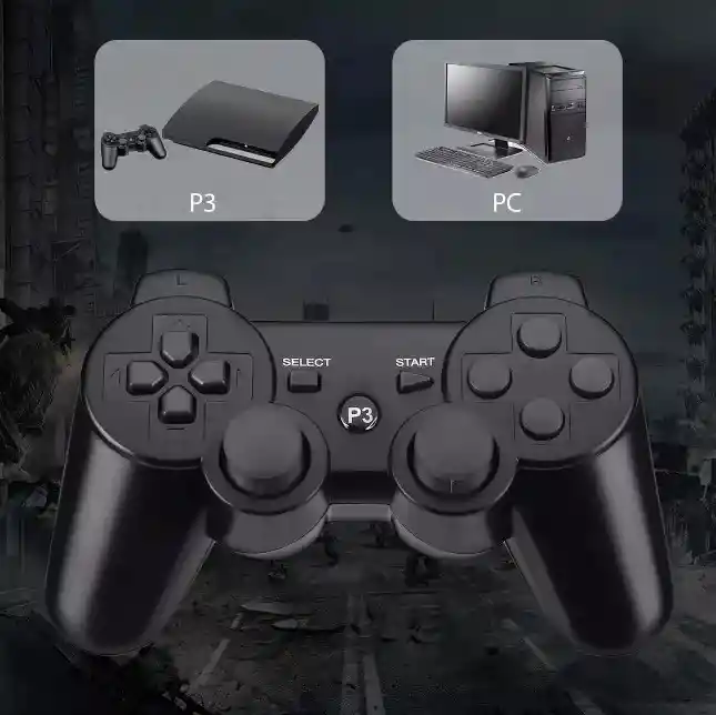 Control Compatible Para Consola Ps3 Inalambrico Dualshock 3 Negro