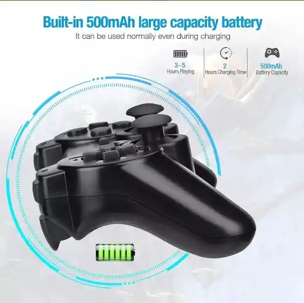 Control Compatible Para Consola Ps3 Inalambrico Dualshock 3 Negro