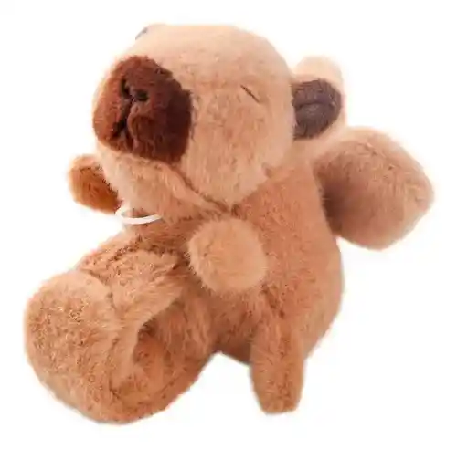 Peluche Capibara Sonido Alumbra Pulsera Brazalete Capibara Pulsera Mueve Las Alas Marrón