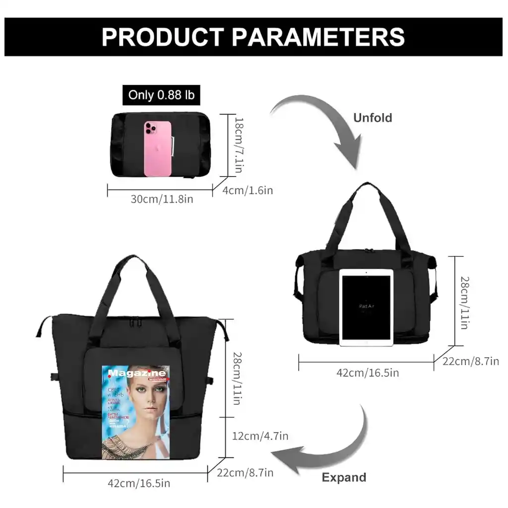 Bolso Viajero Extendible