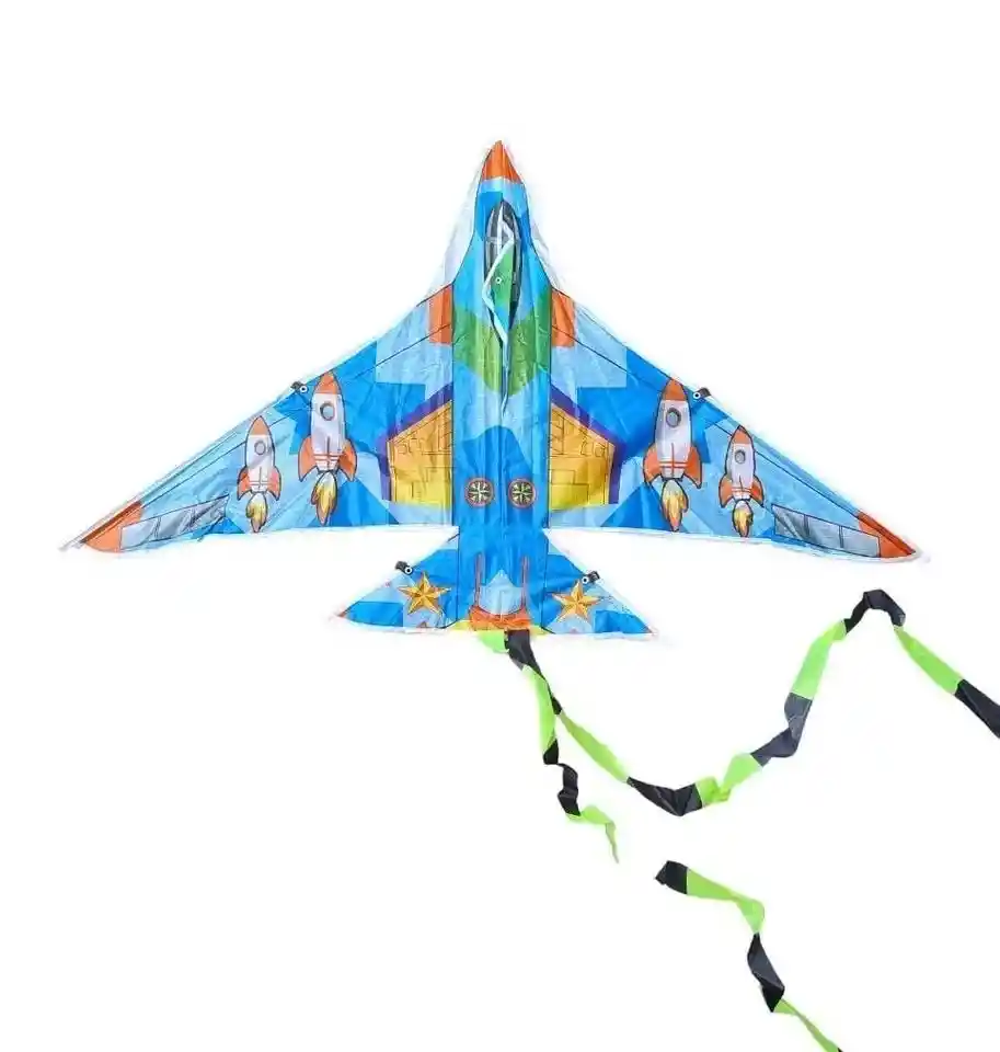 Cometa Cometas De Avion Pequeña Para Niños, Juguetes Voladores.