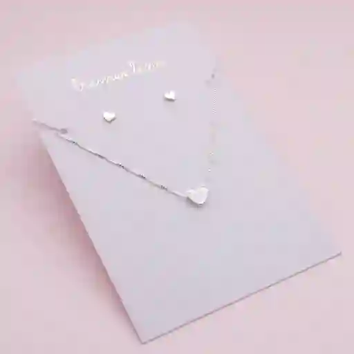 Set De Joyas Corazón