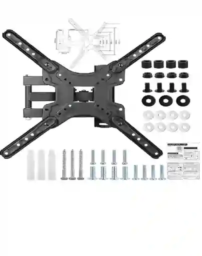 Soporte De Monitor Tv Pantallas De 14 A60 Pulgada Máx 45kg Negro Mejora El Efecto De Pesaje Para Un Mejor Y Sólido, Aomu