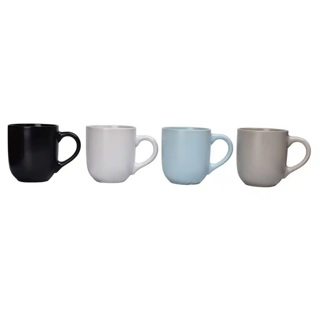 Mug Pocillo Ceramica Diferentes Colores 320ml Dim:8x8x9