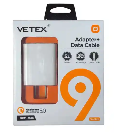 Adaptador De Carga Rapida Tipo C 20w - Vetex