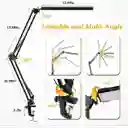 Lampara De Escritorio Mesa Led Con Brazo Ajustable