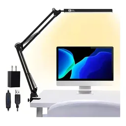 Lampara De Escritorio Mesa Led Con Brazo Ajustable