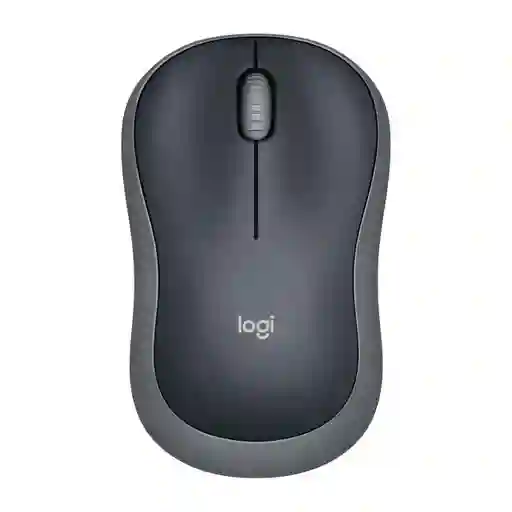 Logitech M185 Mouse Inalámbrico, Win Mac Chrome Gris-negro