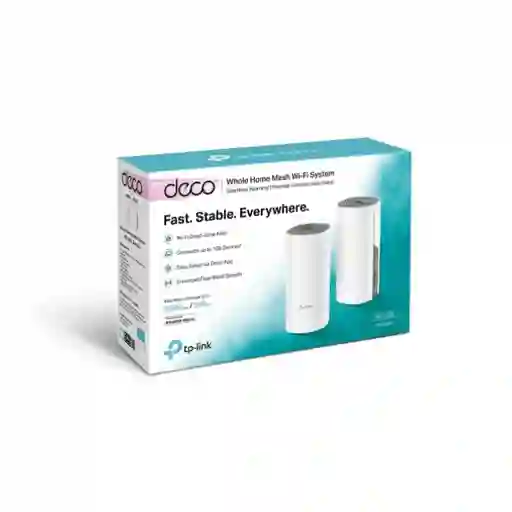 Sistema Wi-fi Mesh Para Toda La Casa Ac1200 Deco E4 (2-pack) - Tp-link