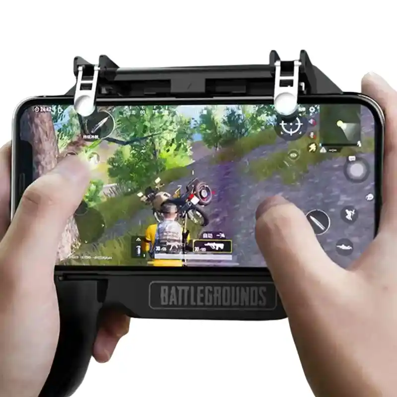 Controlador De Juego Para Celular Con Gatillos De Disparo – Ideal Para Fortnite Y Pubg