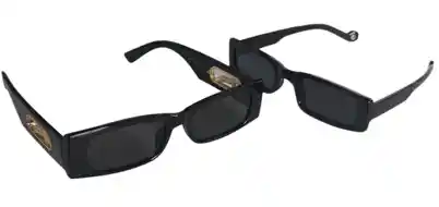Gafas Negras De Sol Por 2 Unidades