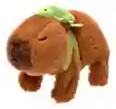 Peluche Capibara Con Movimiento Y Sonido Pequeño De Pilas, Vienen Sin Pilas